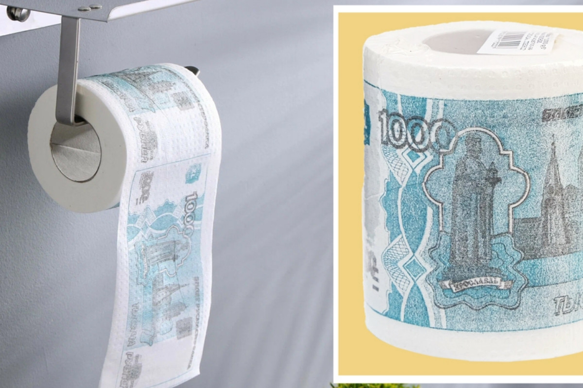 Rusya’da 1000 ruble baskılı tuvalet kağıdı krizi